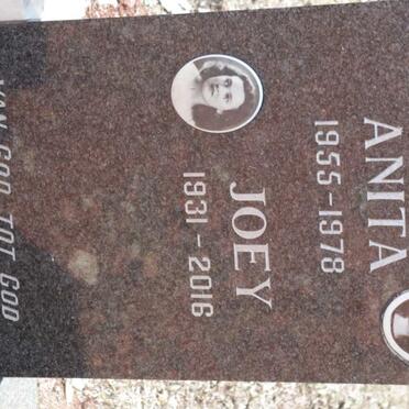 RABE Joey 1931-2016 :: RABE Anita 1955-1978