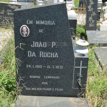ROCHA Joao P., da 1910-1972
