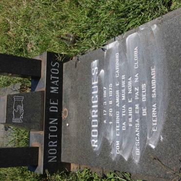 RODRIGUES Norton de Matos 1917-1975 &amp; Leonor Rosa 1921-2012