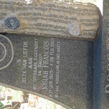 ROSSOUW Josiah Francois 1929-1969
