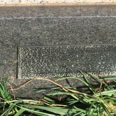 RODRIGUES Manuel Albert 1966-2019