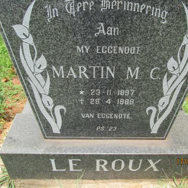 ROUX Martin M.C., le 1897-1988