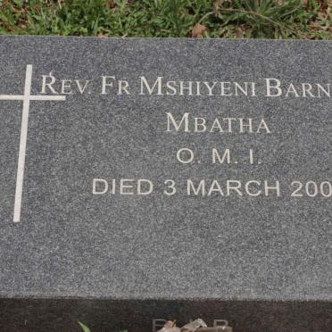 MBATHA Mshiyeni Barnabas -2008