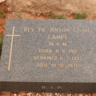LAMPE Anton Georg 1912-1976