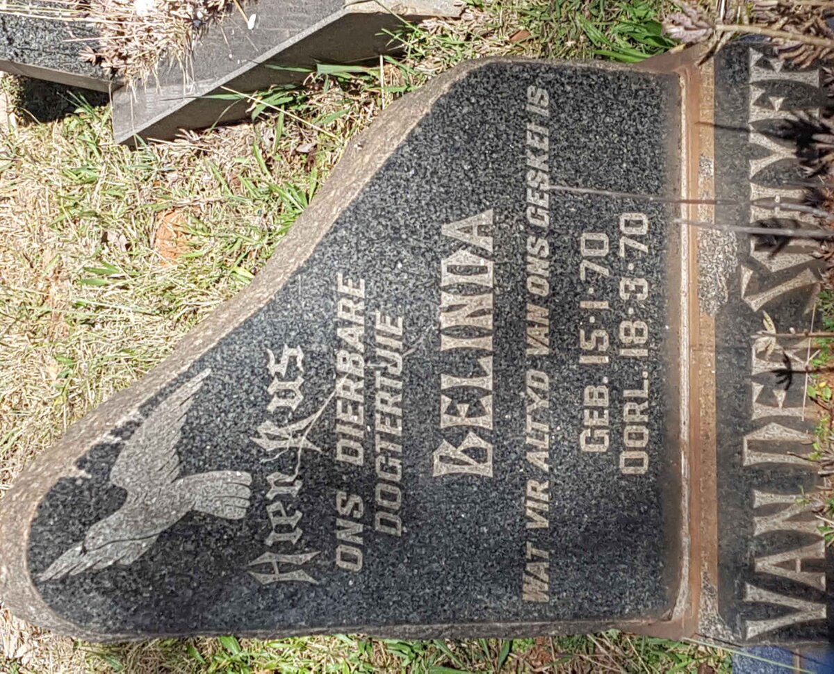 SCHYFF Belinda, van der 1970-1970