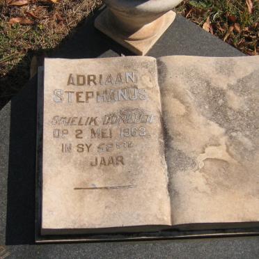 SCHOEMAN Adriaan Stephanus -1963