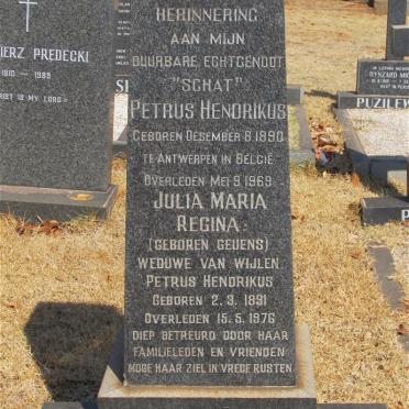SEBRECHTS Petrus Hendrikus 1890-1969 &amp; Julia Maria Regina GEUENS 1891-1976