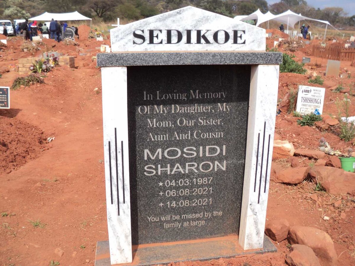 SEDIKOE Mosidi Sharon 1987-2021