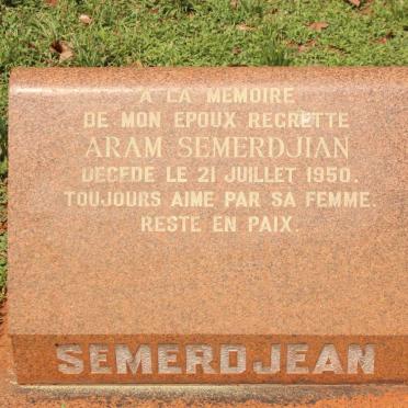 SEMERDJEAN Aram -1950