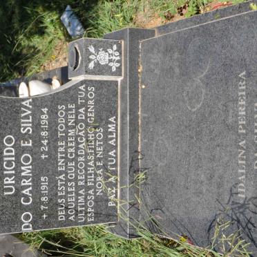 SILVA Uricido Do Carmo, e 1915-1984 &amp; Idalina PEREIRA 1927-2009