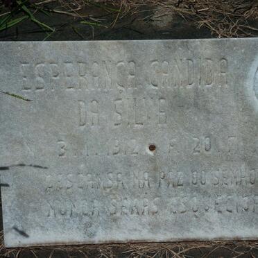 SILVA Esperanca Sandiba, da 1912-1980