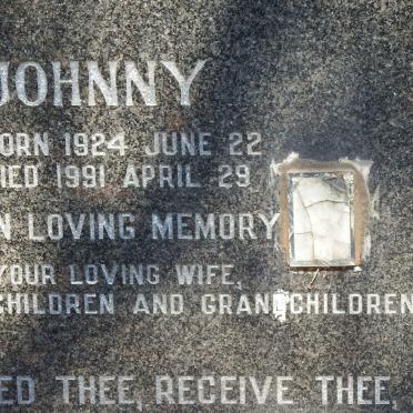 SIMON Johnny 1924-1991