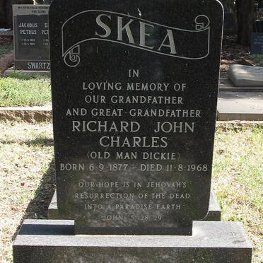 SKEA Richard John Charles 1877-1968