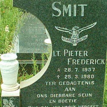 SMIT Pieter Frederick 1957-1980
