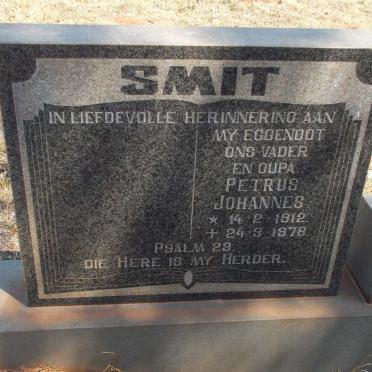 SMIT Petrus Johannes 1912-1978