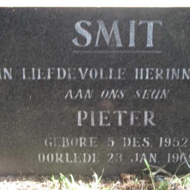 SMIT Pieter 1952-1969
