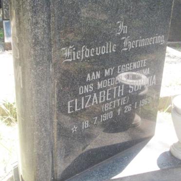 SMIT Elizabeth Sophia 1910-1969