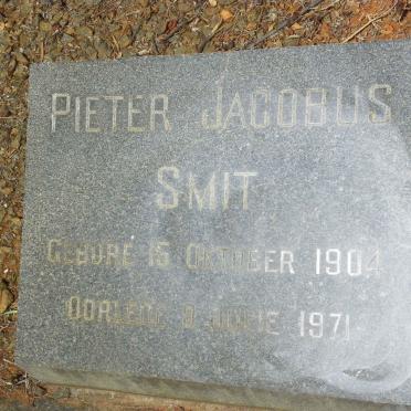 SMIT Pieter Jacobus 1904-1971