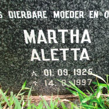 SMIT Jan Abraham 1921-1995 &amp; Martha Aletta 1925-1997