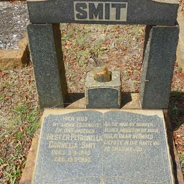 SMIT Hester Petronella Cornelia 1896-1943