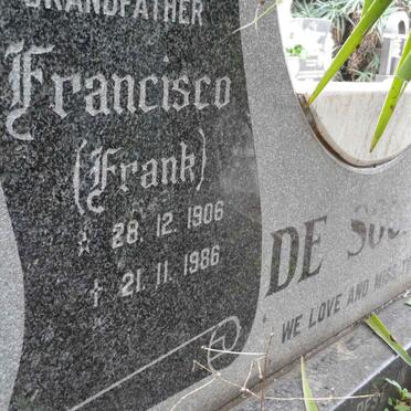 SOUZA Francisco, de 1906-1986