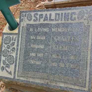 SPALDING Charles Clement 1898-1952