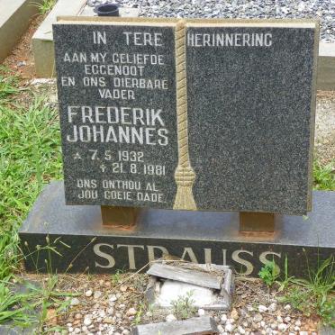 STRAUSS Frederik Johannes 1932-1981