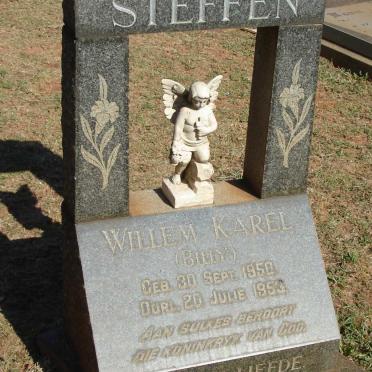 STEFFEN Willem Karel 1950-1953