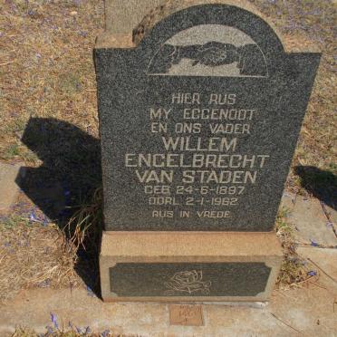 STADEN Willem Engelbrecht, van 1897-1962