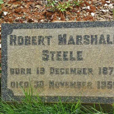 STEELE Robert Marshall 1875-1950