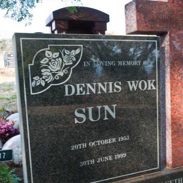 SUN Dennis Wok 1953-1999 &amp; Susan 1960-1997 