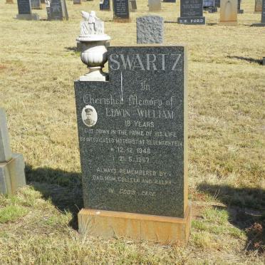 SWARTZ Edwin William 1948-1967