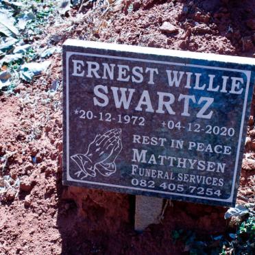 SWARTZ Ernest Willie 1972-2020