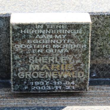 GROENEWALD Sherley Marie 1937-2003