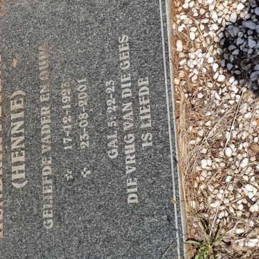 SWANEPOEL Hendrik Petrus 1923-2001