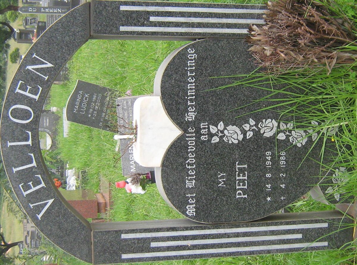 VELLOEN Peet 1949-1986