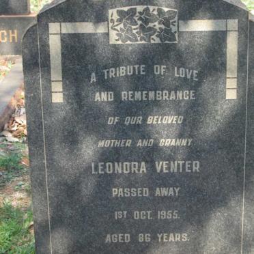 VENTER Leonora -1955