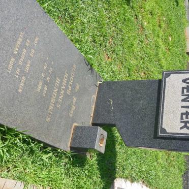 VENTER Rudolph Johannes Hendrikus 1932-1992
