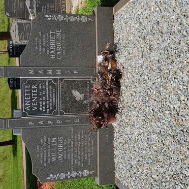 VENTER Willem Jacobus 1928-1990 &amp; Harriet Caroline 1933-  :: VENTER Anette 1964-2017