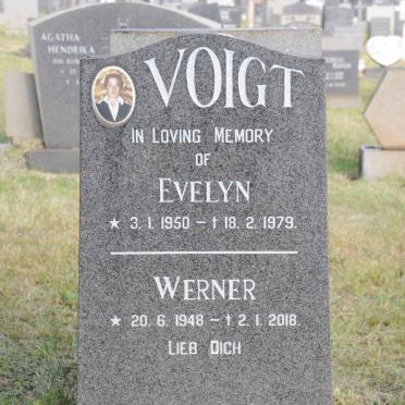 VOIGT Werner 1948-2018 &amp; Evelyn 1950-1979