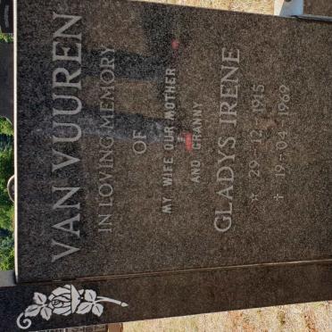 VUUREN Gladys Irene, van 1915-1969