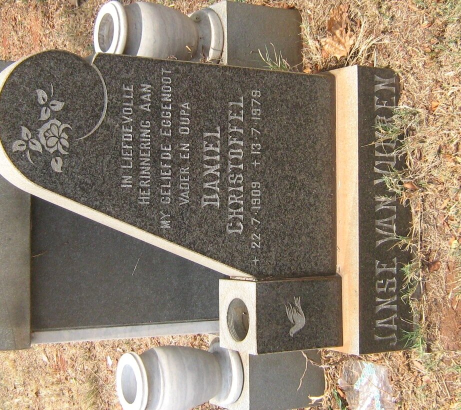 VUUREN Daniel Christoffel, Janse van 1909-1979