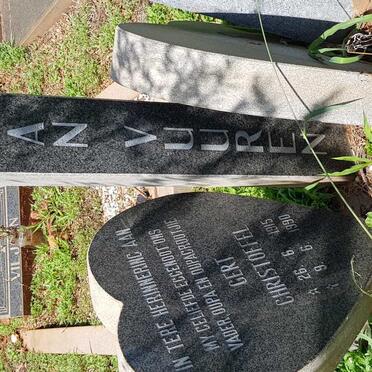 VUUREN Gert Christoffel, van 1915-1990