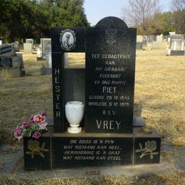 VREY Piet 1945-1979