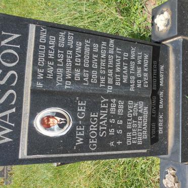 WASSON George Stanley 1964-1982