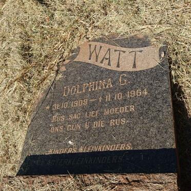 WATT Dolphina G. 1909-1964