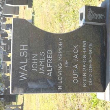 WALSH John James Alfred 1899-1975