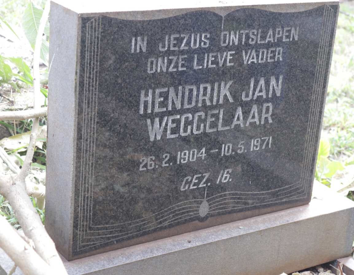WEGGELAAR Hendrik Jan 1904-1971