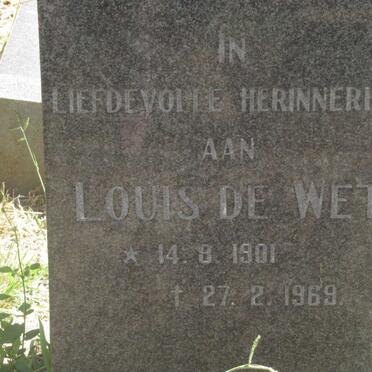 WET Louis, de 1901-1969
