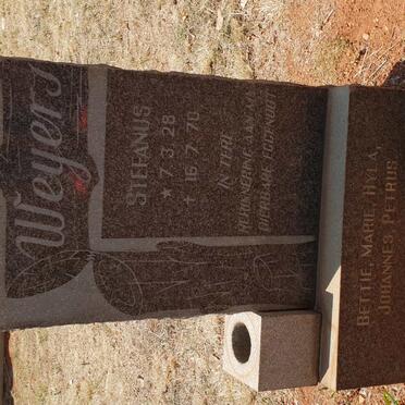 WEYERS Stefanus 1928-1970